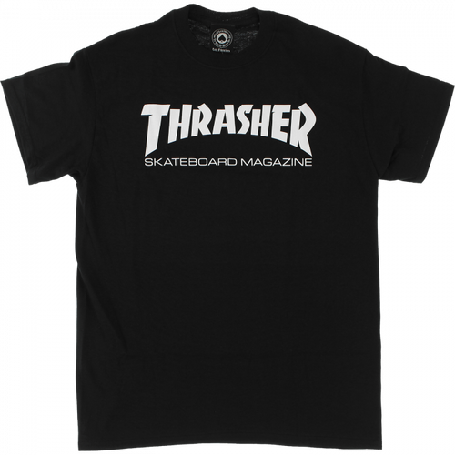 THRASHER | Skate Mag Logo  S/S Tee | Black