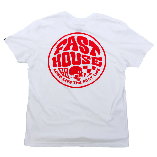 FASTHOUSE | Waxed S/S Tee | White