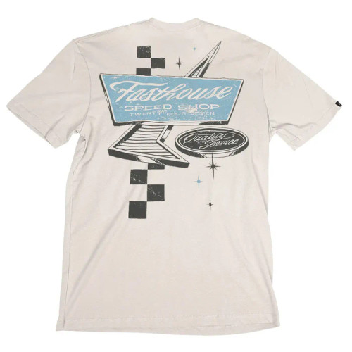 FASTHOUSE | Drive-In S/S Tee | Light Grey