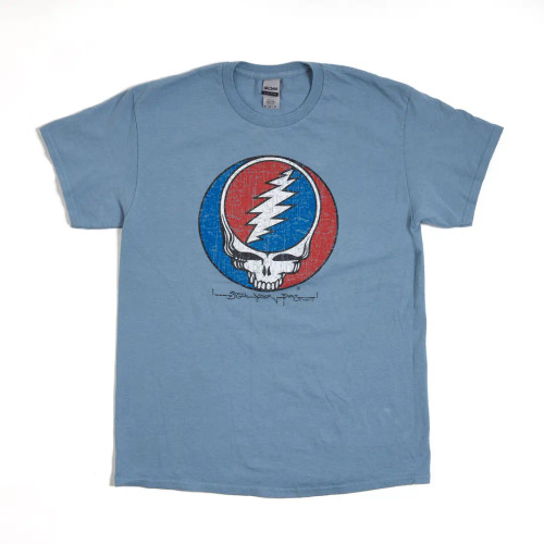 GRATEFUL DEAD | Distressed SYF S/S Tee | Denim