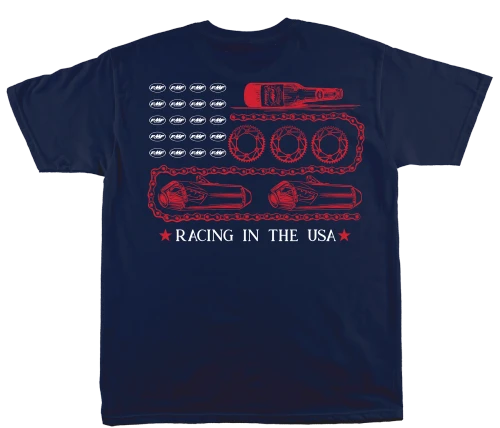 FMF | Racing In The USA S/S Tee | Navy