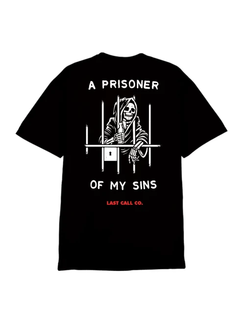 LAST CALL CO | Prisoner S/S Tee | Black