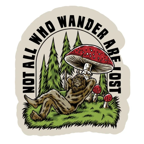 LAST CALL CO | Wander Lost Sticker