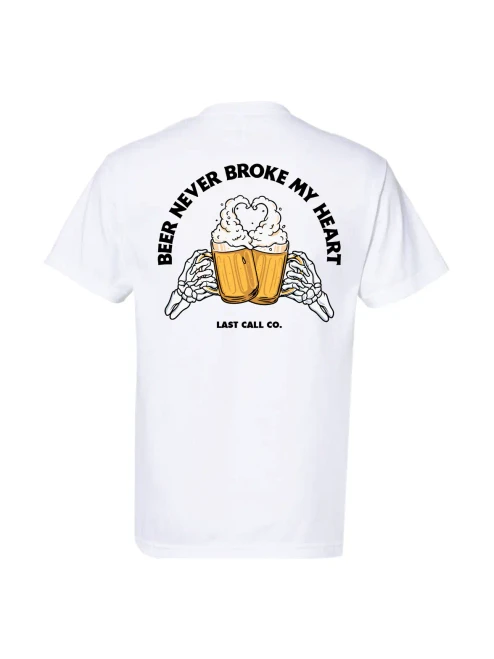 LAST CALL CO | Beer Never S/S Tee | White