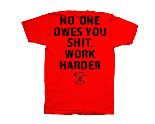 OUTLAW THREADZ | Work Harder S/S Tee