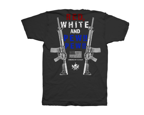OUTLAW THREADZ | Red, White and Pew S/S Tee
