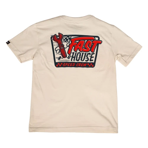 FASTHOUSE | Youth Steadfast S/S Tee | Natural
