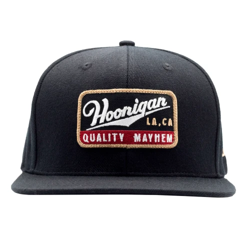 HOONIGAN | Champagne  Snapback Hat | Black