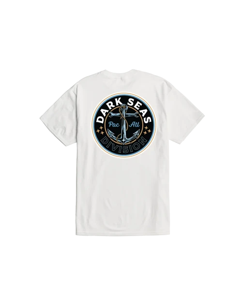 DARK SEAS | Anchors Up S/S tee | Vintage White