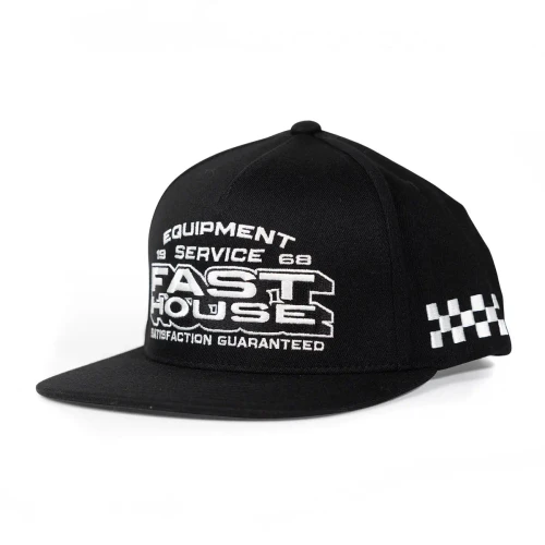 FASTHOUSE | Maintenance 110 Snapback Hat | Black