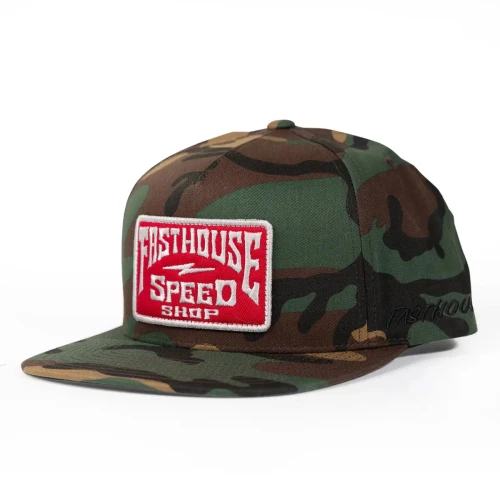 FASTHOUSE | Record Snapback Hat | Camo