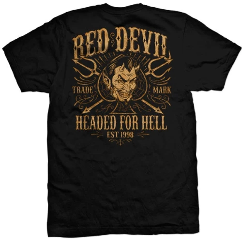 Red Devil | Headed For Hell S/S Tee | Black