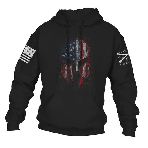 GRUNT STYLE | American Spartan 2.0 Hoodie | Black