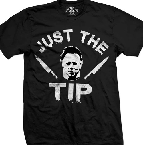 CARTEL INK | Horror Tip S/S Tee | Black