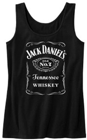 JACK DANIEL'S | Women's  Ribbed Tank | Black