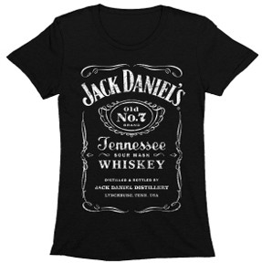 JACK DANIEL'S | Women's Logo S/S Tee | Black