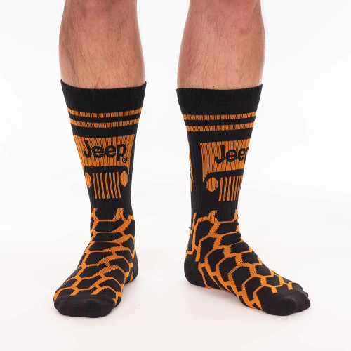 JEEP | Tread Orange Sock