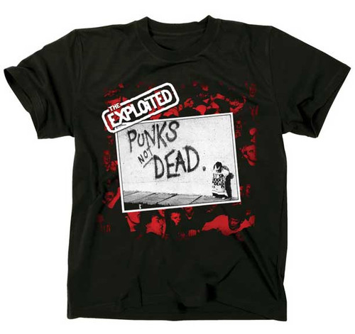 THE EXPLOITED | Punks Not Dead S/S | Black