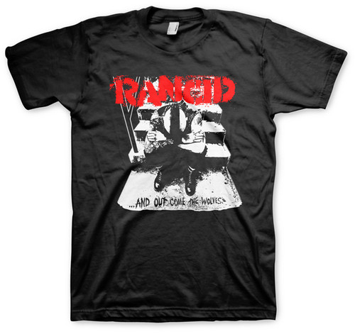 RANCID | Out Come The Wolves Tee | Black