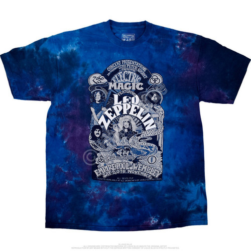 LED ZEPPELIN | Wembley 71' S/S Tee | Tie-Dye