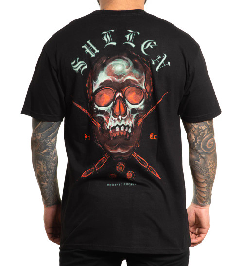 SULLEN | Glow Skull S/S Standard Tee | Black