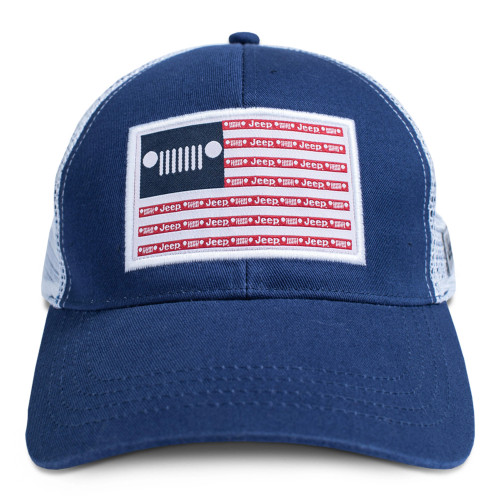 JEEP | Stars And Stripes Hat | Blue