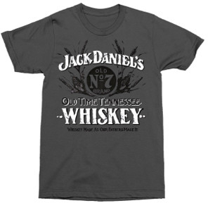 JACK DANIEL'S | Vintage Logo S/S Tee | Charcoal