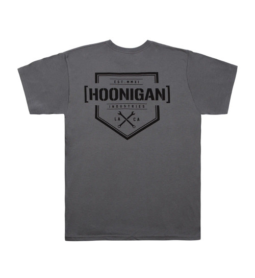 HOONIGAN | Bracket X S/S Tee | Charcoal/Black