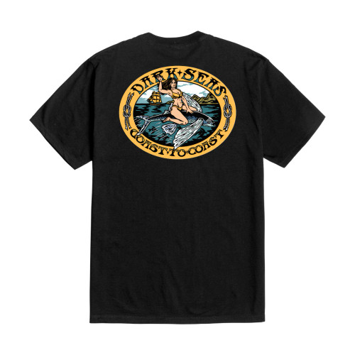 DARK SEAS | Flyer S/S Tee | Black
