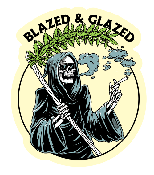 LAST CALL Co | Blazed & Glazed Sticker
