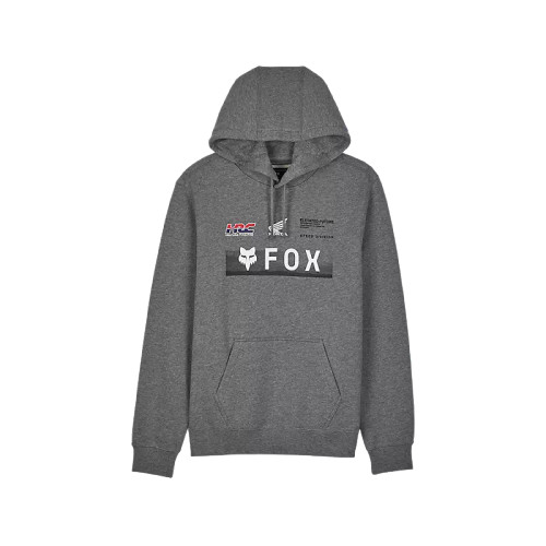 FOX | Fox X Honda Fleece Pullover | Heather Graphite