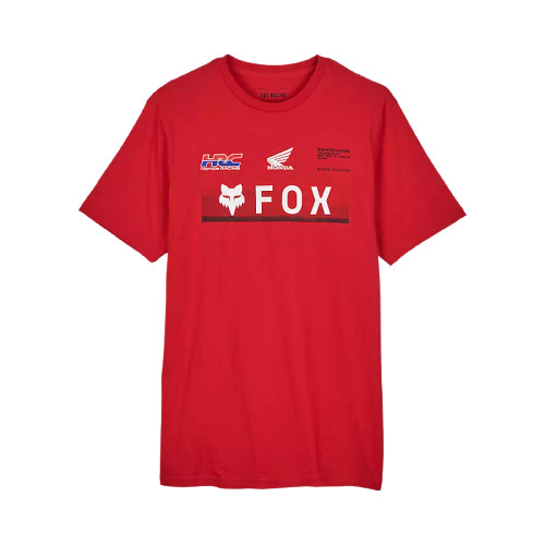 FOX | Fox x Honda Premium S/S Tee | Flame Red
