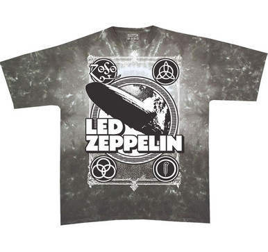 LED ZEPPELIN | Zeppelin Poster Tie-Dye Tee