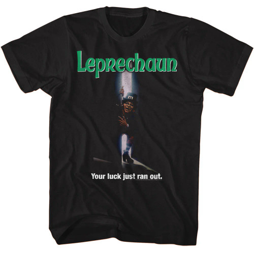 LEPRECHAUN | Leprechaun Poster S/S Tee | Black
