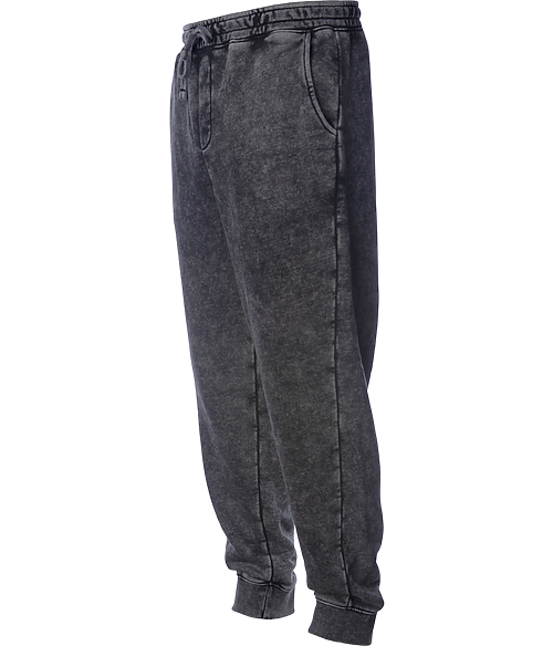 Mineral Wash Fleece Pant | Black
