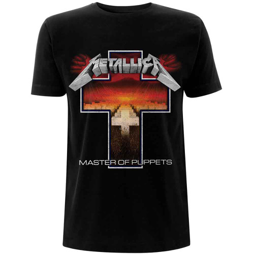 Metallica | Master of Puppets Cross S/S Tee | Black
