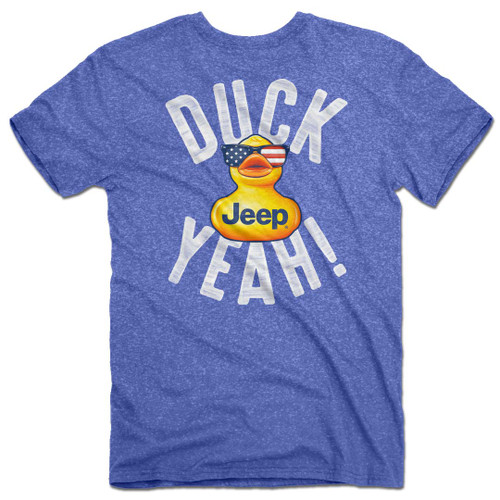 JEEP | Duck Yeah S/S Tee | Heather Royal Blue