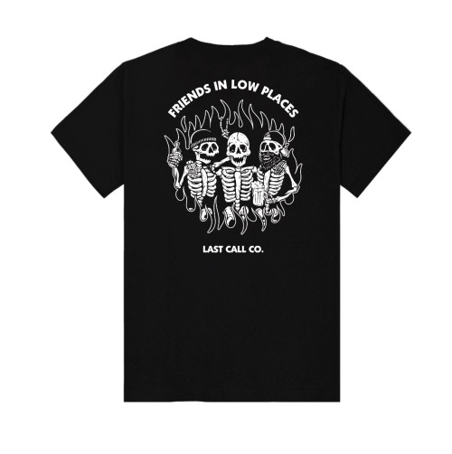 LAST CALL CO | Low Places S/S Tee | Black