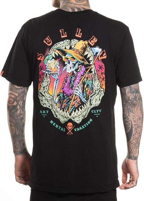SULLEN | Mental Vacay Premium S/S Tee | Jet Black