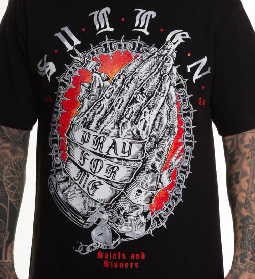 SULLEN | Pray For Me S/S Standard Tee | Black