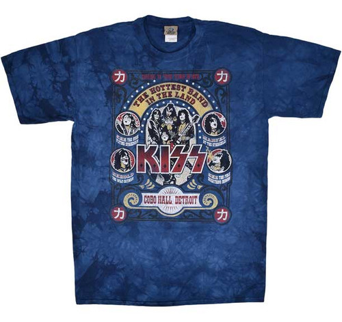 Kiss Cobo Hall Tie-Dye S/S Tee