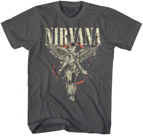 NIRVANA | Galaxy In Utero Tee | Asphalt