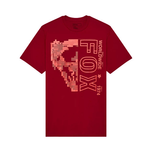 FOX | Image Skull Premium S/S Tee | Cardinal Red