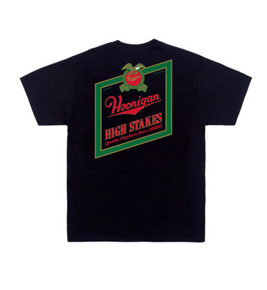 HOONIGAN | High Stakes S/S Tee | Black