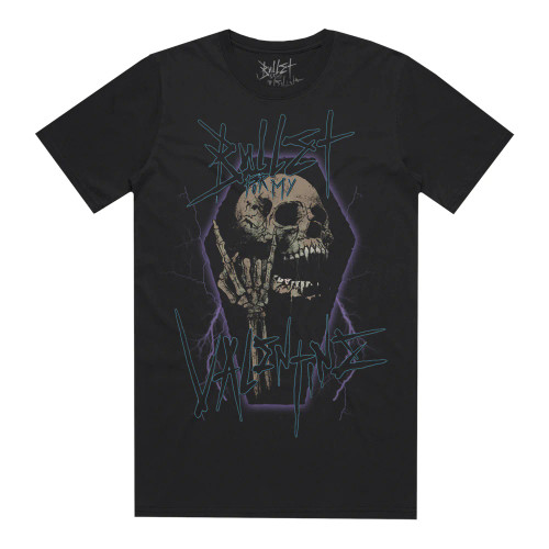BULLET FOR MY VALENTINE | Thrash Skull S/S Tee | Black