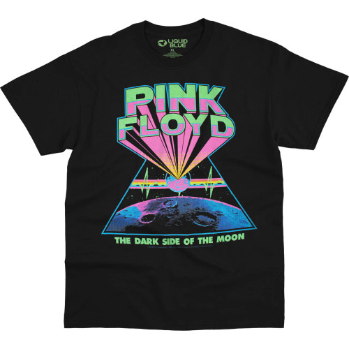 PINK FLOYD | Dark Side Blacklight S/S Tee | Black