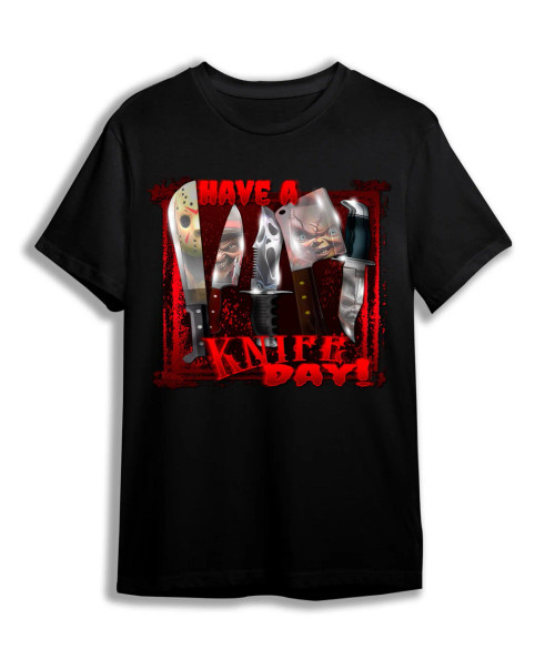 Have A Knife Day S/S Tee | Black