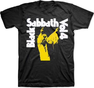BLACK SABBATH | VOL 4 Hands Up S/S Tee | Coal