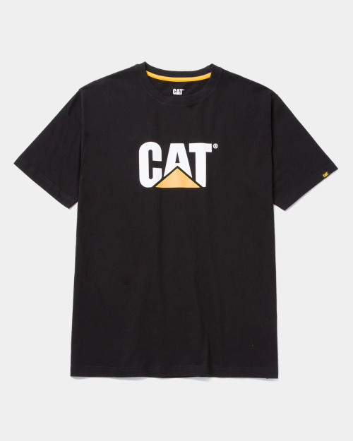 CAT | Trademark Logo S/S Tee | Black