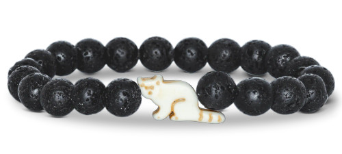 RED PANDA | Lava Stone Dash Bracelet